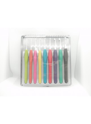 Set Crochets Silicona Estuche